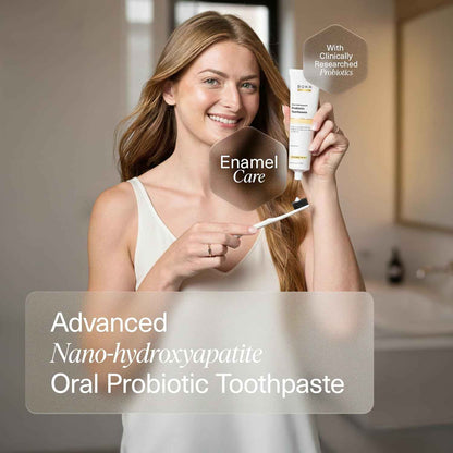 Boka Fluoride Free Toothpaste, Nano Hydroxyapatite Toothpaste, Appropriate for Sensitive Teeth - for Adult, Kids Oral Care - Probiotics - Citrus Mint, 4 Fl Oz 1Pk