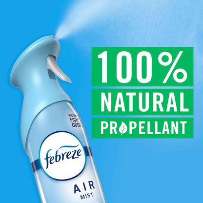 Febreze Air Mist, Air Freshener, Odor Fighting Room Spray, Deodorizer for Home Bathroom Kitchen Office Apartment,  Warm Ocean Breeze, Summer Golden Hour Variety Pack