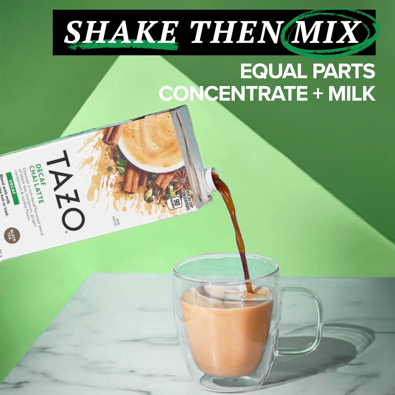 TAZO_Decaf_Chai_Latte,_Black_Tea_Concentrate,_Easy-to-Serve_Chai_Tea_for_Everyday_Lattes,_Hot_or_Iced_Tea_and_Mocktails,_32_oz_Tea_Mix_Carton