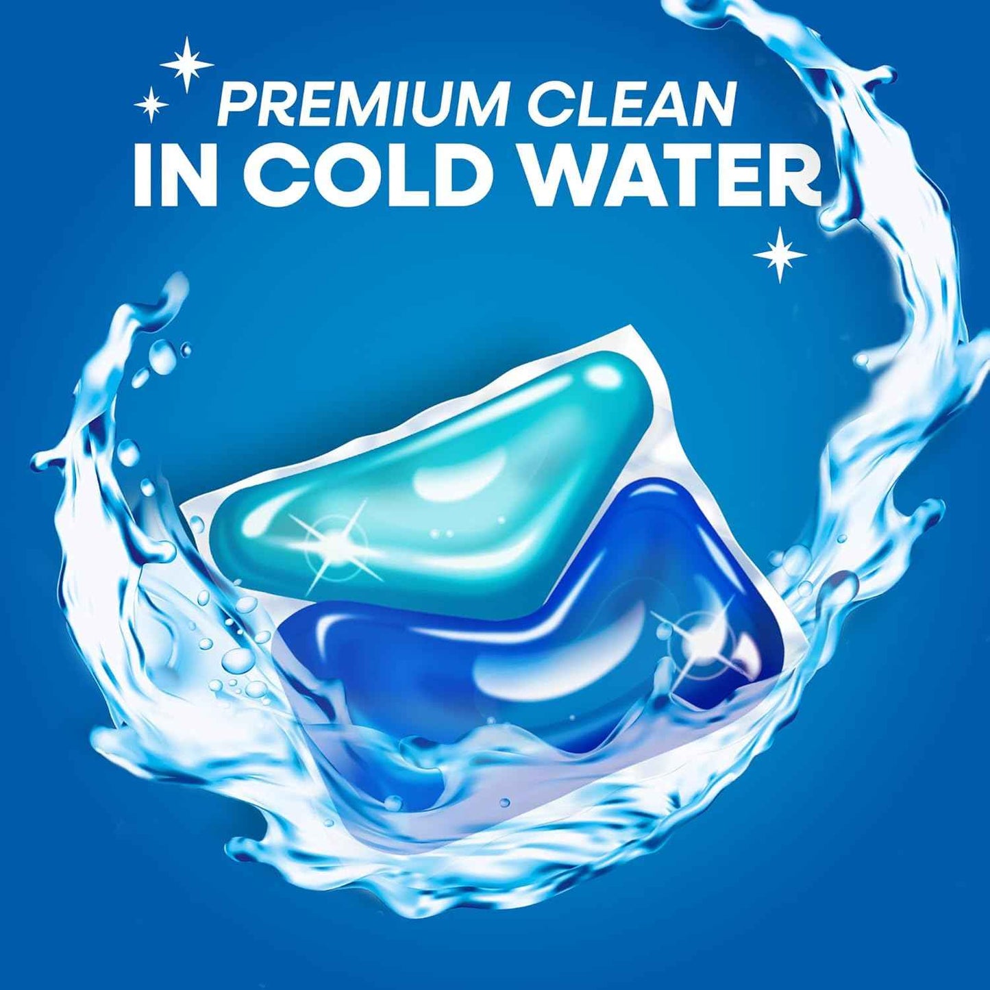 Persil Ultra Pacs Original Everyday Clean Laundry Detergent, No Mess, Single-Dose Laundry Soap, Deep Clean Fabric Care for Colors & Whites, All Water Temperatures, HE Safe