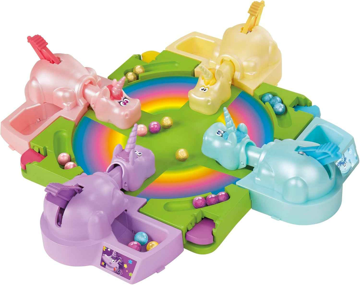 Hasbro Gaming Hungry Hippos Unicorn Edition Pre-School Board Game for Kids Ages 4 and Up; 2-4 Players, Easter Gifts for Boys and Girls (Amazon Exclusive)