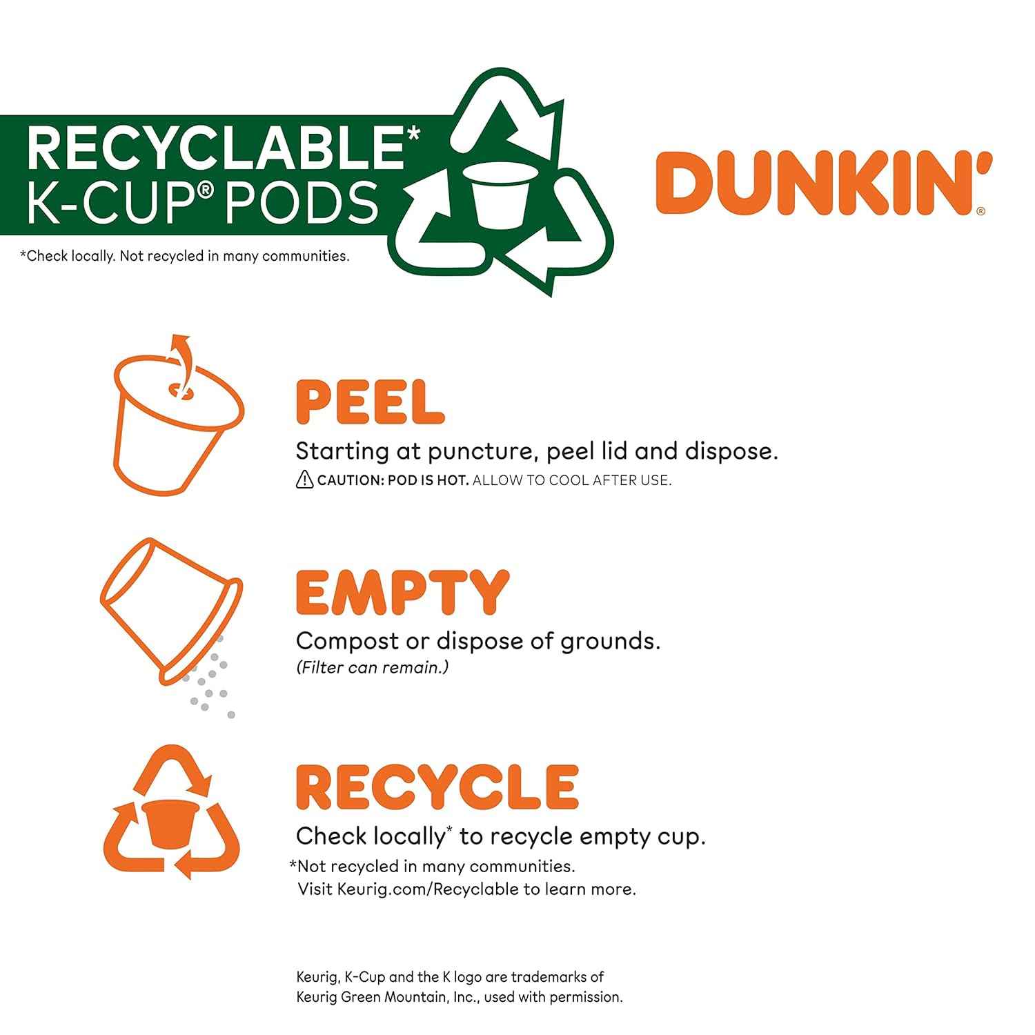 Dunkin' Decaf Medium Roast Coffee