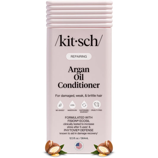 Kitsch_Repairing_Argan_Oil_Liquid_Conditioner_for_Women_&_Men_–_Argan_Oil_for_Hair,_For_Shine,_Smoothness_&_Damage_Recovery,_Hair_Repair_–_Clean,_Color-Safe_Hair_Care_-_Made_in_USA,_12.3_oz