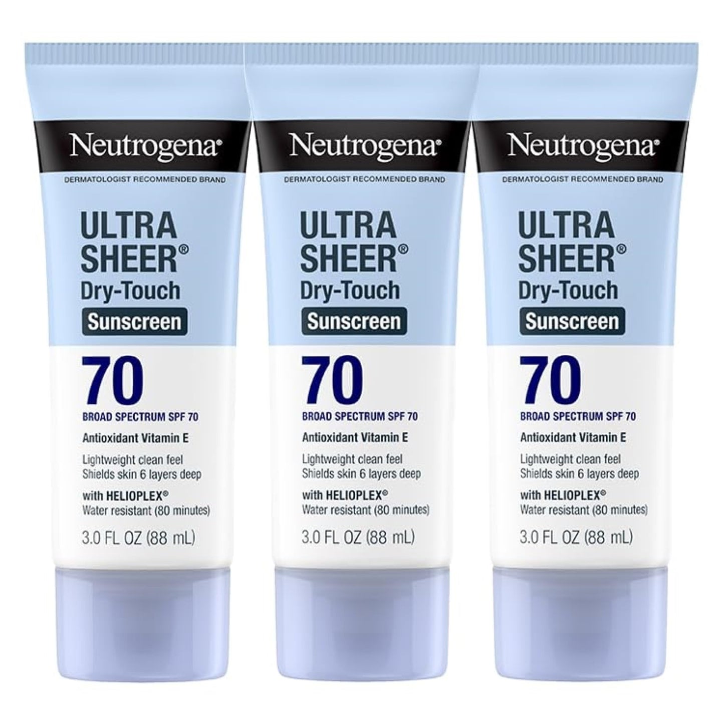 Neutrogena_Ultra_Sheer_Dry-Touch_Sunscreen_For_Face_&_Body,_SPF_70_Broad_Spectrum_UVA/UVB_Protection,_Lightweight_Water_Resistant_&_Non-Greasy,_Travel_Size_Sunscreen,_3_fl._oz_(Pack_of_3)