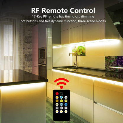 DAYBETTER_Under_Cabinet_Lights,_6_PCS_Under_Cabinet_Lighting_with_Remote,_Dimmable_LED_Strip_Lights_for_Bedroom,_LED_Lights_for_Kitchen_Cabinet,_Counter_Shelf_2700K-6500K_Warm_to_Daylight_White,_9.8ft