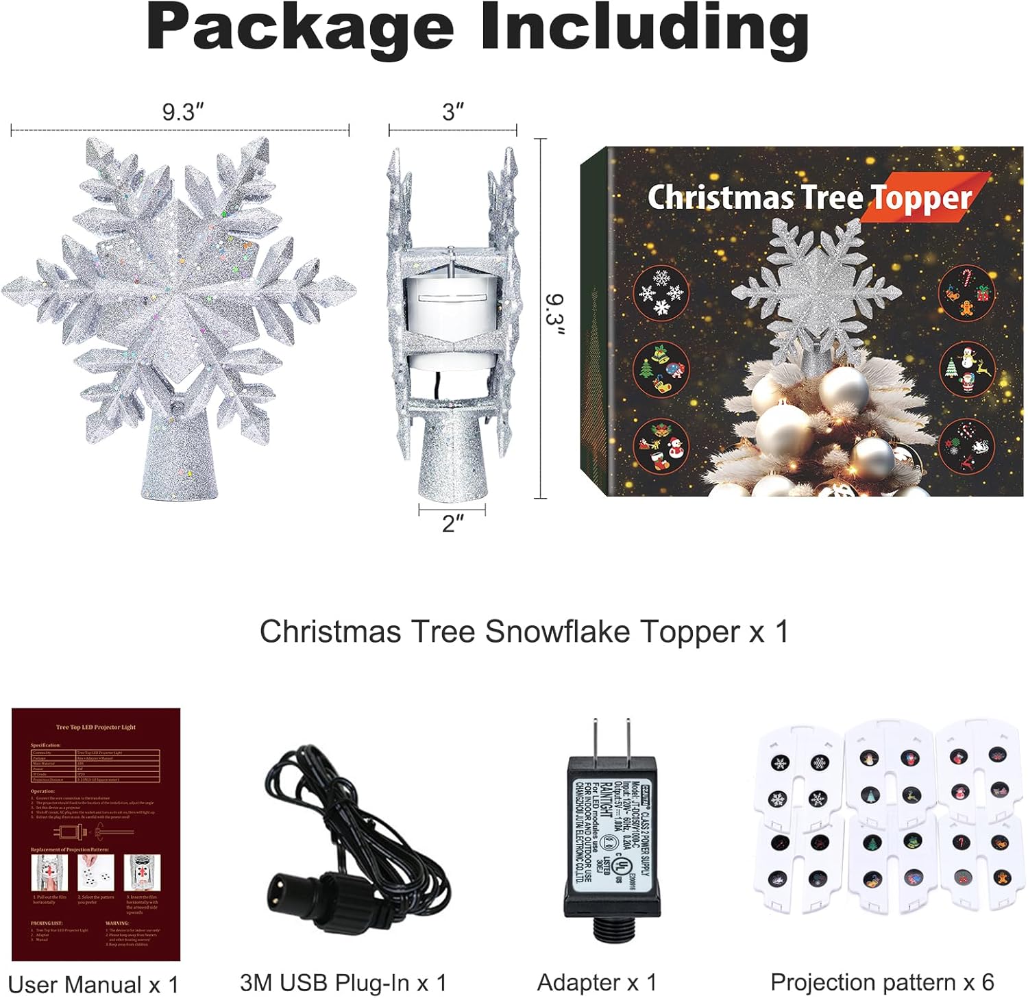 Christmas_Tree_Toppers_Lighted_with_6_Projection_Modes,_Christmas_Snowflake_Tree_Topper_with_Built-in_LED_Rotating_Lights,_Silver_3D_Glitter_Projection_for_Xmas_Party_Holiday_Decorations