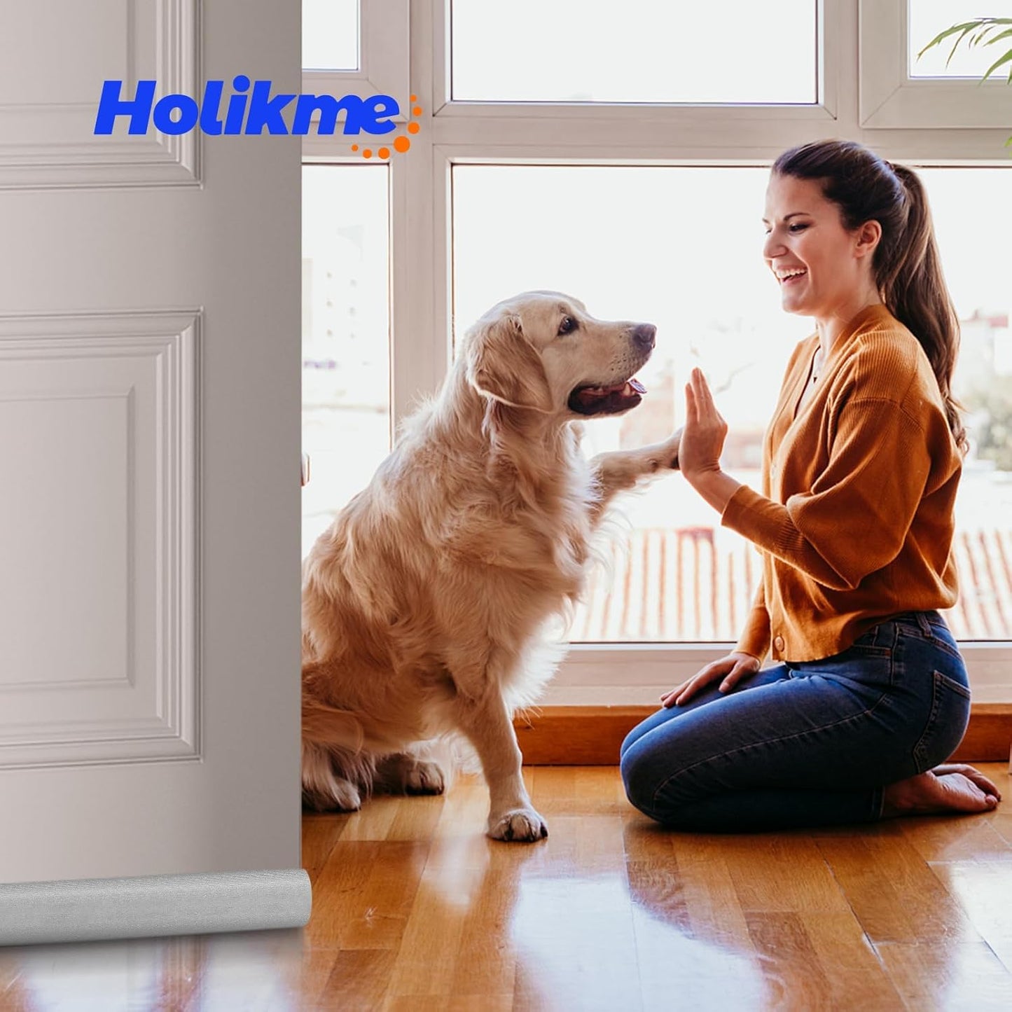 Holikme_Door_Draft_Stopper_Door_Sweep_Weather_Stripping_Noise_Blocker_Window_Breeze_Blocker_Adjustable_Draft_Door_Closers,_Grey