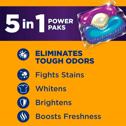 Arm & Hammer Plus OxiClean With Odor Blasters Laundry Detergent 5-IN-1 Power Paks