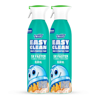 Scrubbing Bubbles Easy Clean Foaming Multipurpose Bathroom Cleaner, Continuous Spray Bottle, Fast Acting Foam, 13.58 Ounce
