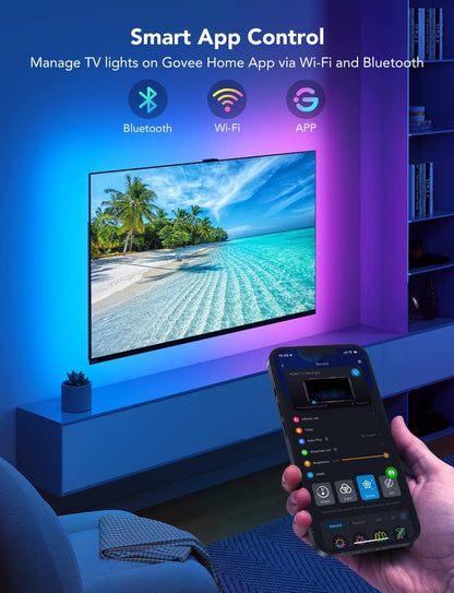 Govee_TV_LED_Backlight,_RGBIC_Smart_LED_Strip_Lights_for_55-65_Inch_TVs,_Bluetooth_and_Wi-Fi_APP_Control,_Works_with_Alexa_&_Google_Assistant,_Music_Sync,_99+_Scene_Modes,_Adapter