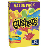 Fruit Flavored Snacks Variety Pack, Gluten-Free Snack with Strawberry and Tropical Flavors - Candy