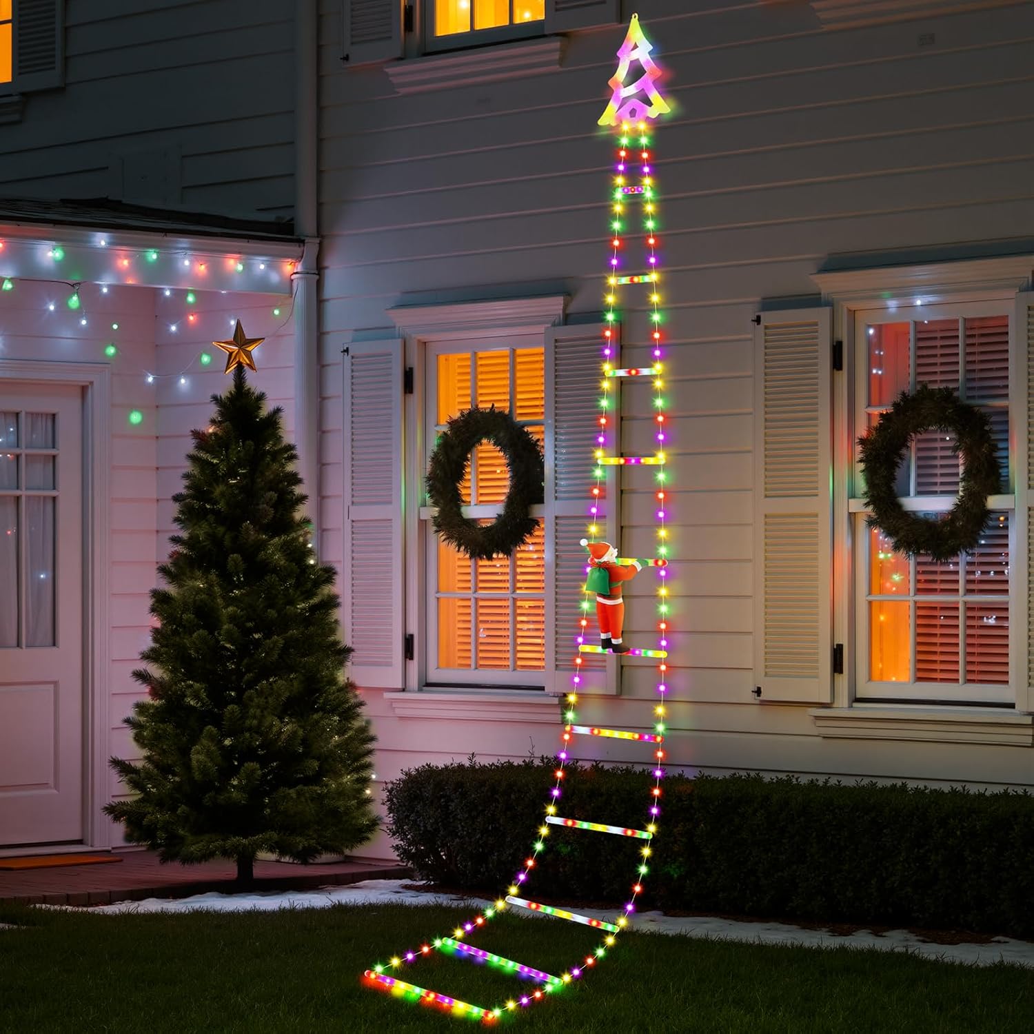 Christmas_Ladder_Lights_with_Santa_Claus,_248_LED_Rope_Ladder_Light,_8_Lighting_Modes_&_6H_Timer,_Waterproof_Xmas_Decorations_Light_for_Indoor_Outdoor,_Yard,_Porch,_Wall,_Christmas_Tree_Decor