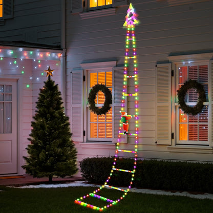Christmas_Ladder_Lights_with_Santa_Claus,_248_LED_Rope_Ladder_Light,_8_Lighting_Modes_&_6H_Timer,_Waterproof_Xmas_Decorations_Light_for_Indoor_Outdoor,_Yard,_Porch,_Wall,_Christmas_Tree_Decor