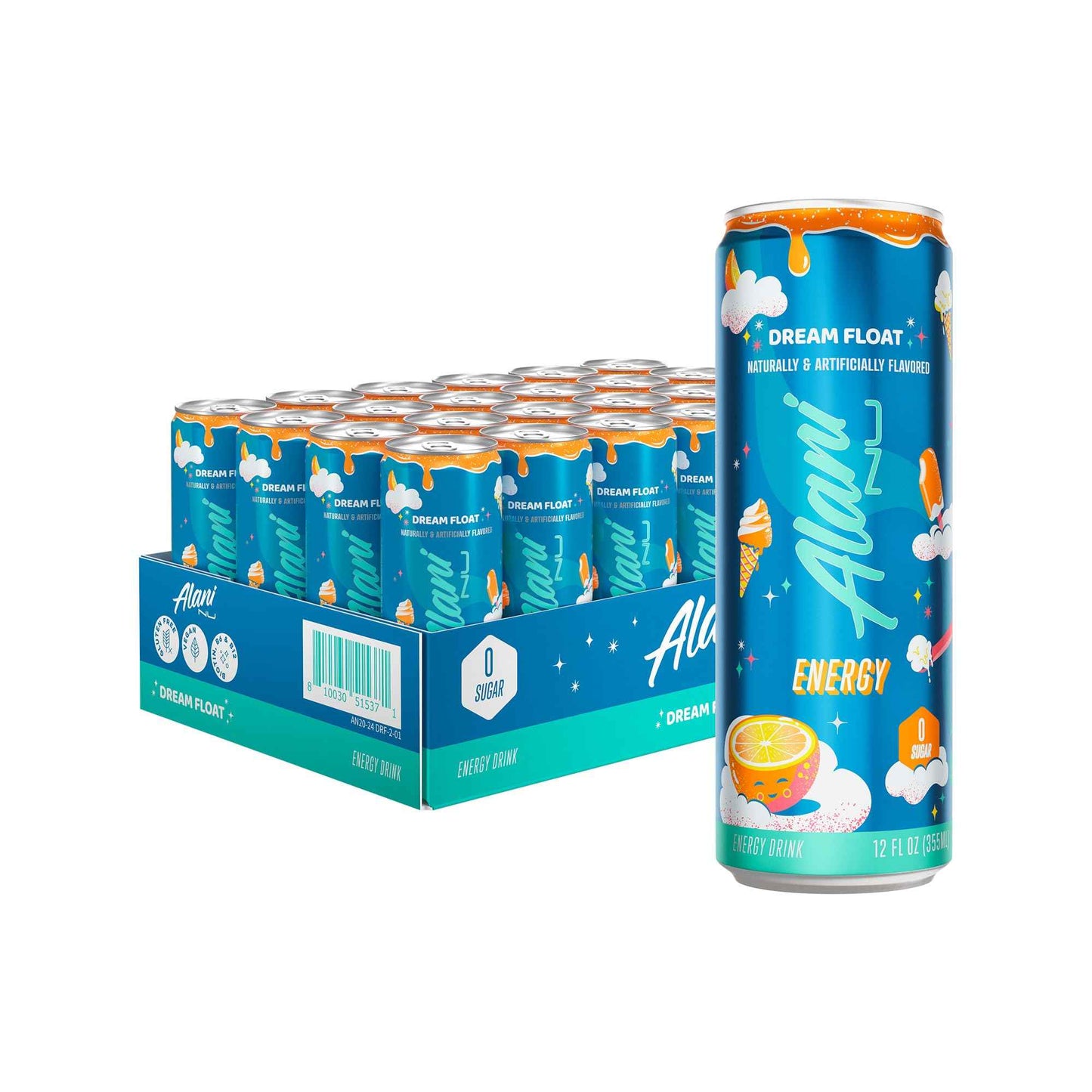 Alani Nu, Sugar Free, Low Calorie Energy Drinks, 200mg Caffeine, Biotin, B Vitamins, Zero Sugar, 10 Calories