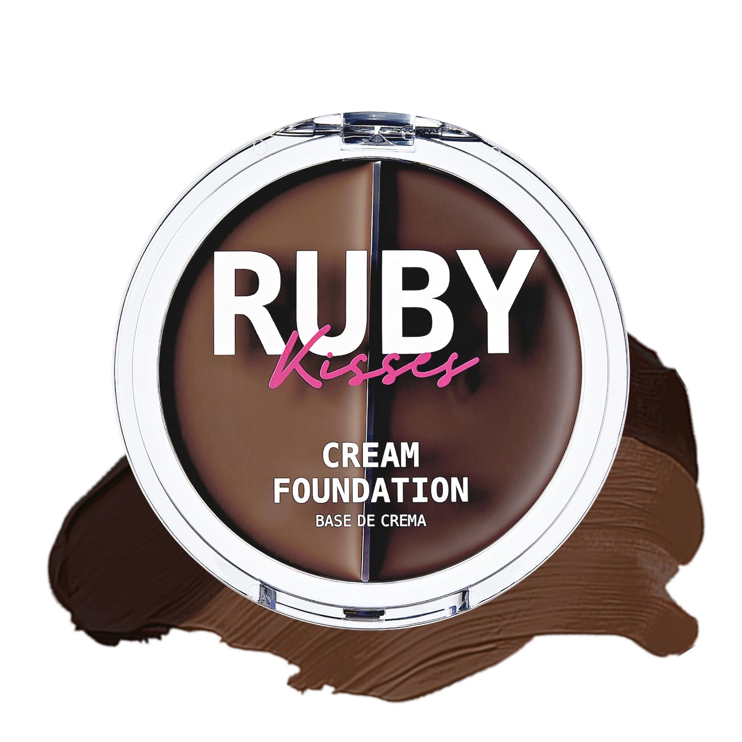 Ruby Kisses 3D Face Creator Cream Foundation &amp;amp; Concealer, 12 Hours Long Lasting, Medium to Full Coverage, Non-Greasy, Ideal for Makeup &amp;amp; Contour Palette (Level 16)