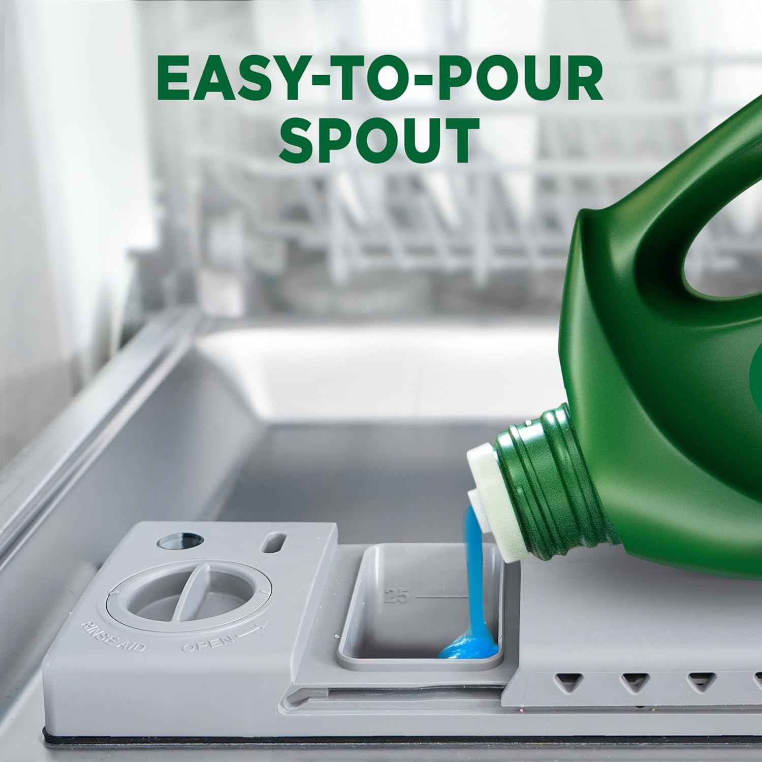 Cascade Complete Dishwasher Detergent Liquid Gel, Dish Detergent, Dishwasher Soap
