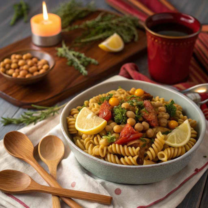 Barilla Chickpea Rotini Pasta, 8.8 oz - Vegan, Gluten Free, Non GMO & Kosher - Made with Plant Based Protein
