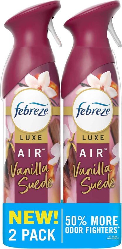 Febreze Air Mist, Air Freshener Spray, Odor Fighting Room Spray, Deodorizer for Home Bathroom Kitchen Office Apartment Dorm Room Classroom