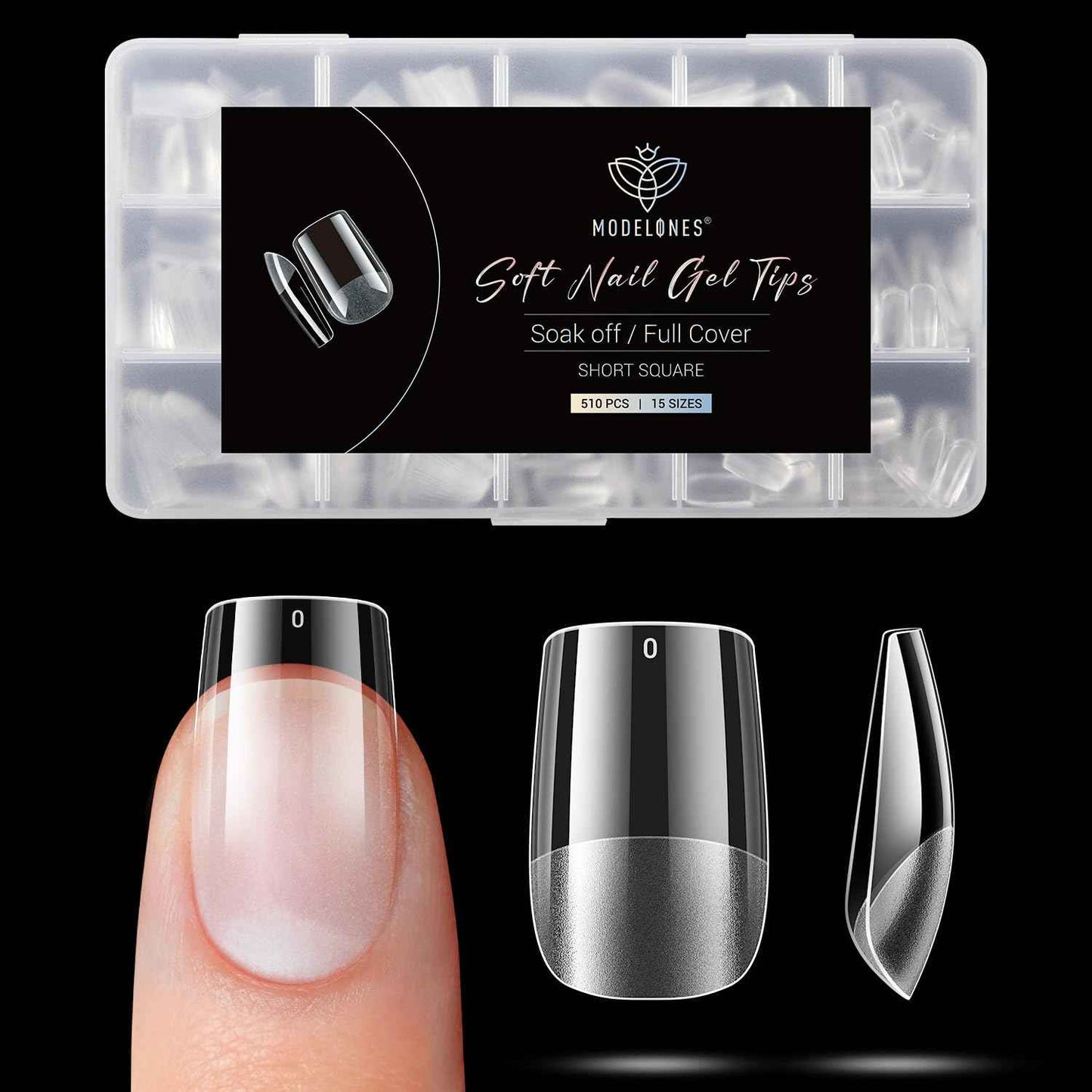 modelones Gel Top Coat, 15 ml 2026 Upgrade Super Shiny Base and Top Coat Set, Soak Off Nail Lamp Acid Free No Wipe Clear Base Top Gel Nail Polish