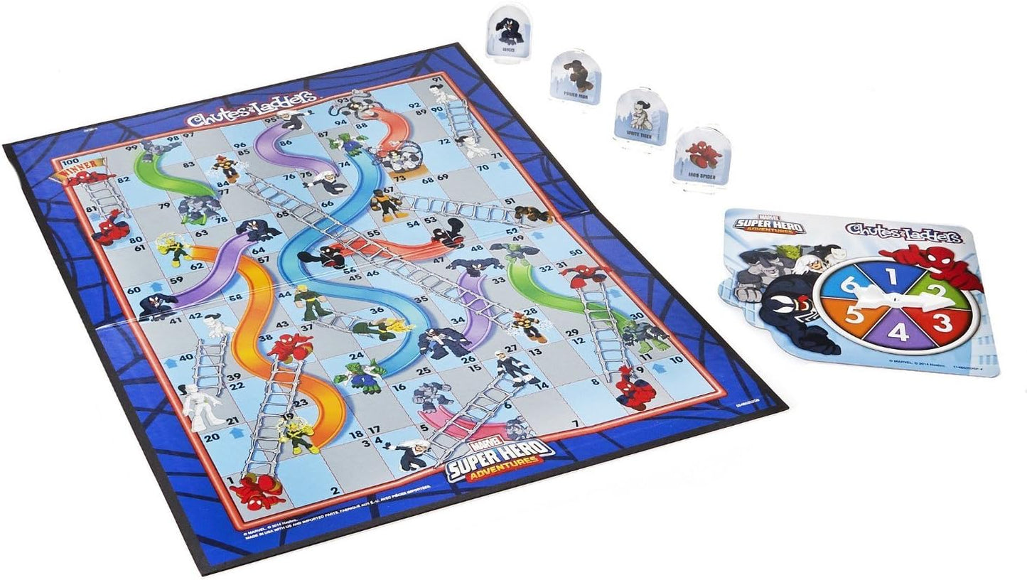 Hasbro_Gaming_Chutes_and_Ladders:_Marvel_Spider-Man_Edition_Board_Game_for_Kids_2-4_Players,_Preschool_Games,_Ages_3_and_Up_(Amazon_Exclusive)