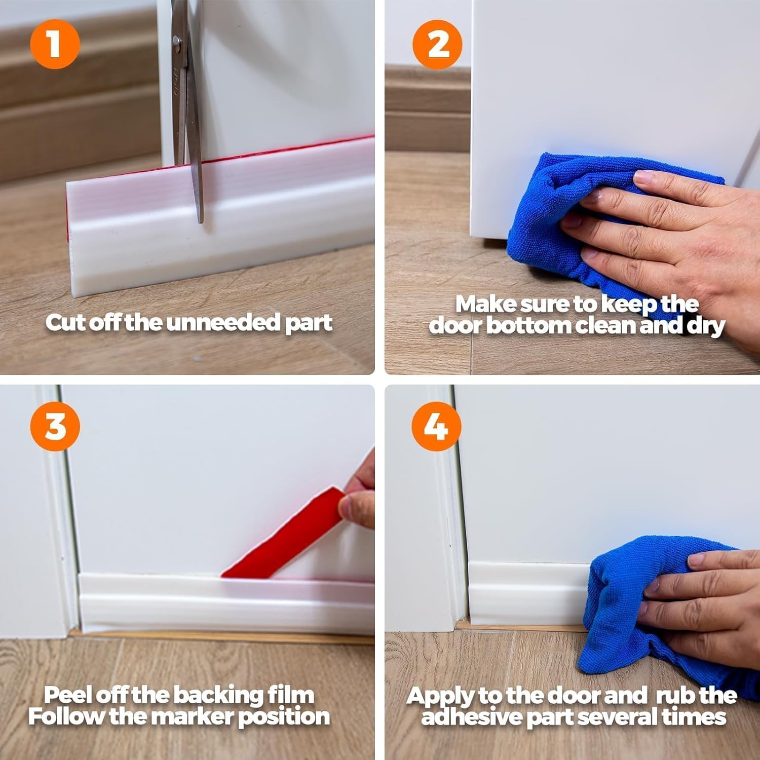 Holikme_2_Pack_Door_Draft_Stopper_Sheets,_Rolls_&_Strips_Under_Door_Draft_Blocker_Insulator_Doors_Sweep_Weather_Stripping_Noise_Stopper_Strong_Adhesive,_White