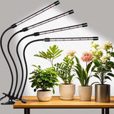 Grow Lights for Indoor Plants, Upgrade 84 LEDs Clip Plant Lights, Full Spectrum LED Plant Growing Lamps with Flexible Gooseneck, 3/9/12H Timer, 3 Spectral Modes, 10 Dimmable Levels (2 Head 1 pack)