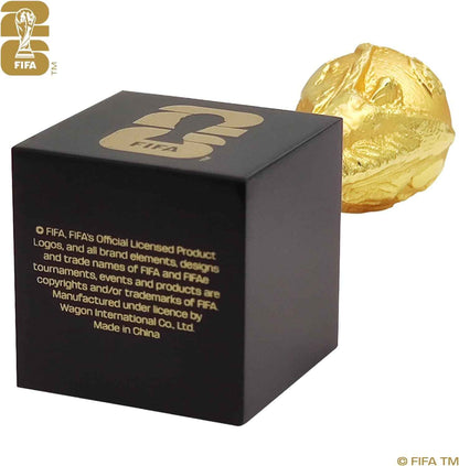 Official FIFA World Cup 2026 Edition - 4 Inch 3D Trophy w Acrylic Base - Timeless Collector’s Item Premium Zinc Alloy - FIFA World Cup Trophy Replica Perfect for Desk, Man Cave, Football Memorabilia