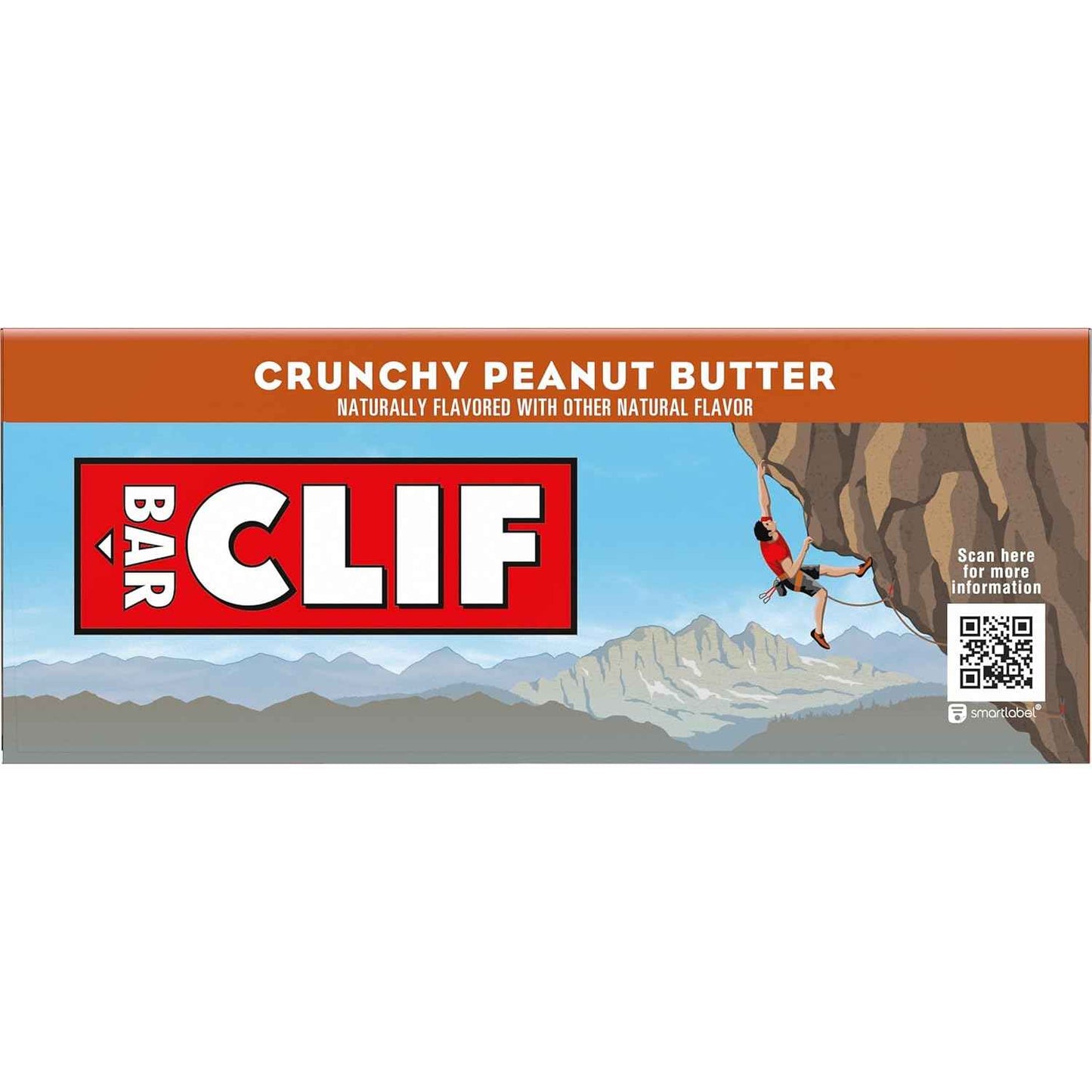 CLIF BAR - Energy Protein Bars - Crunchy Peanut Butter - Made with Organic Oats - Energy Bars - Non-GMO - (5 Pack)