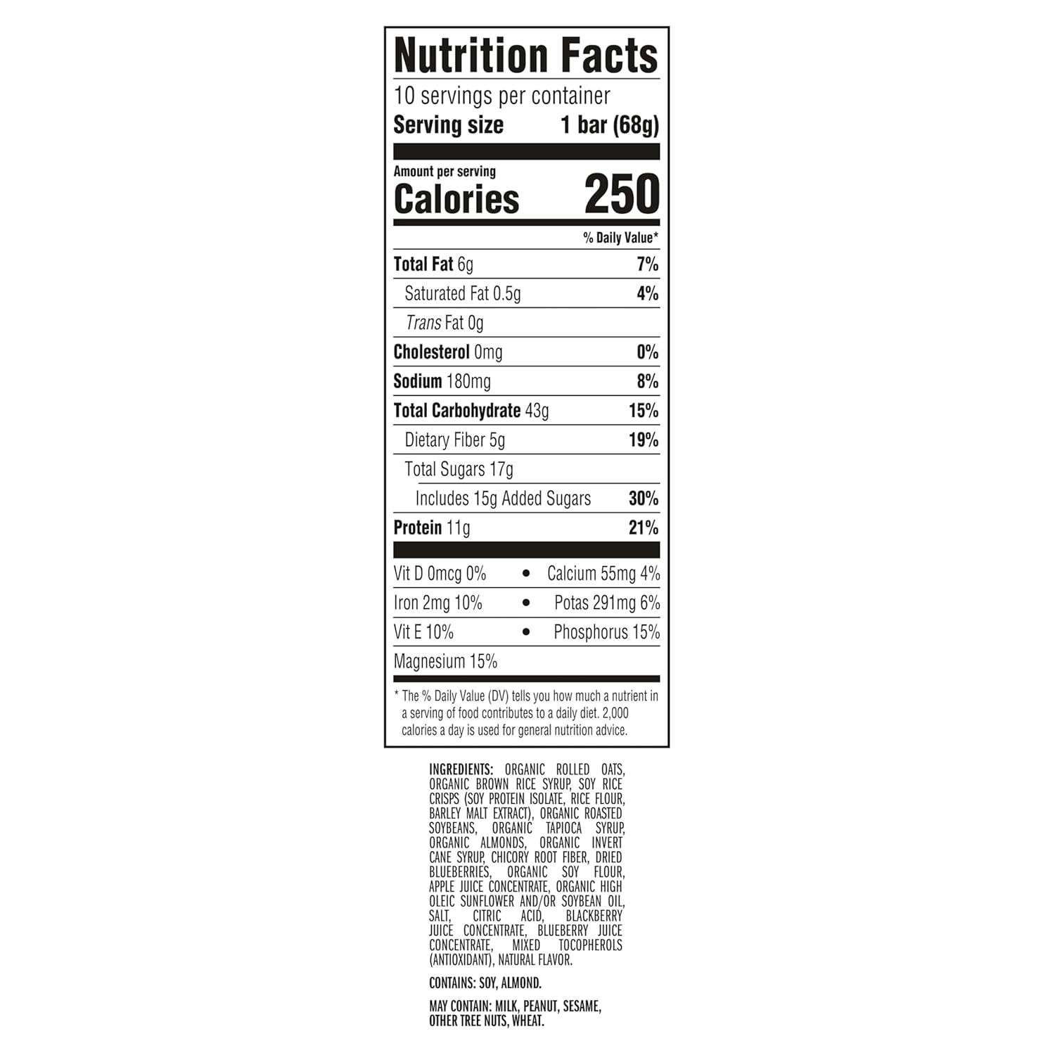 CLIF_BAR_-_Energy_Protein_Bars_-_Blueberry_Almond_Crisp_-_Made_with_Organic_Oats_-_Energy_Bars_-_Non-GMO_-_(10_Pack)