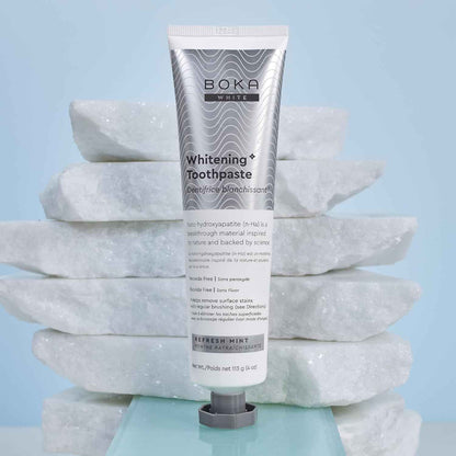 Boka Fluoride Free Toothpaste, Nano Hydroxyapatite Toothpaste, Appropriate for Sensitive Teeth, for Adult, Kids Oral Care