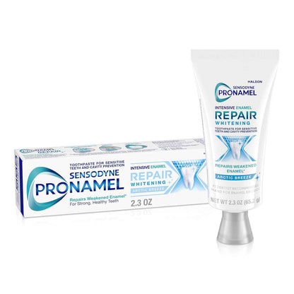 Sensodyne Pronamel Intensive Enamel Repair Toothpaste for Sensitive Teeth and Cavity Protection, Whitening Toothpaste to Strengthen Enamel, Arctic Breeze - 2.3 Ounces
