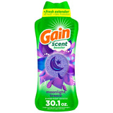 Gain In-Wash Laundry Scent Booster Beads, Moonlight Breeze Scent, Fresh Extender + Odor Protection