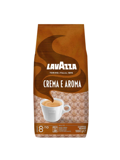 Lavazza Whole Bean Coffee Blend, Balanced medium roast with an intense, earthy flavor and long lasting crema, Non-GMO