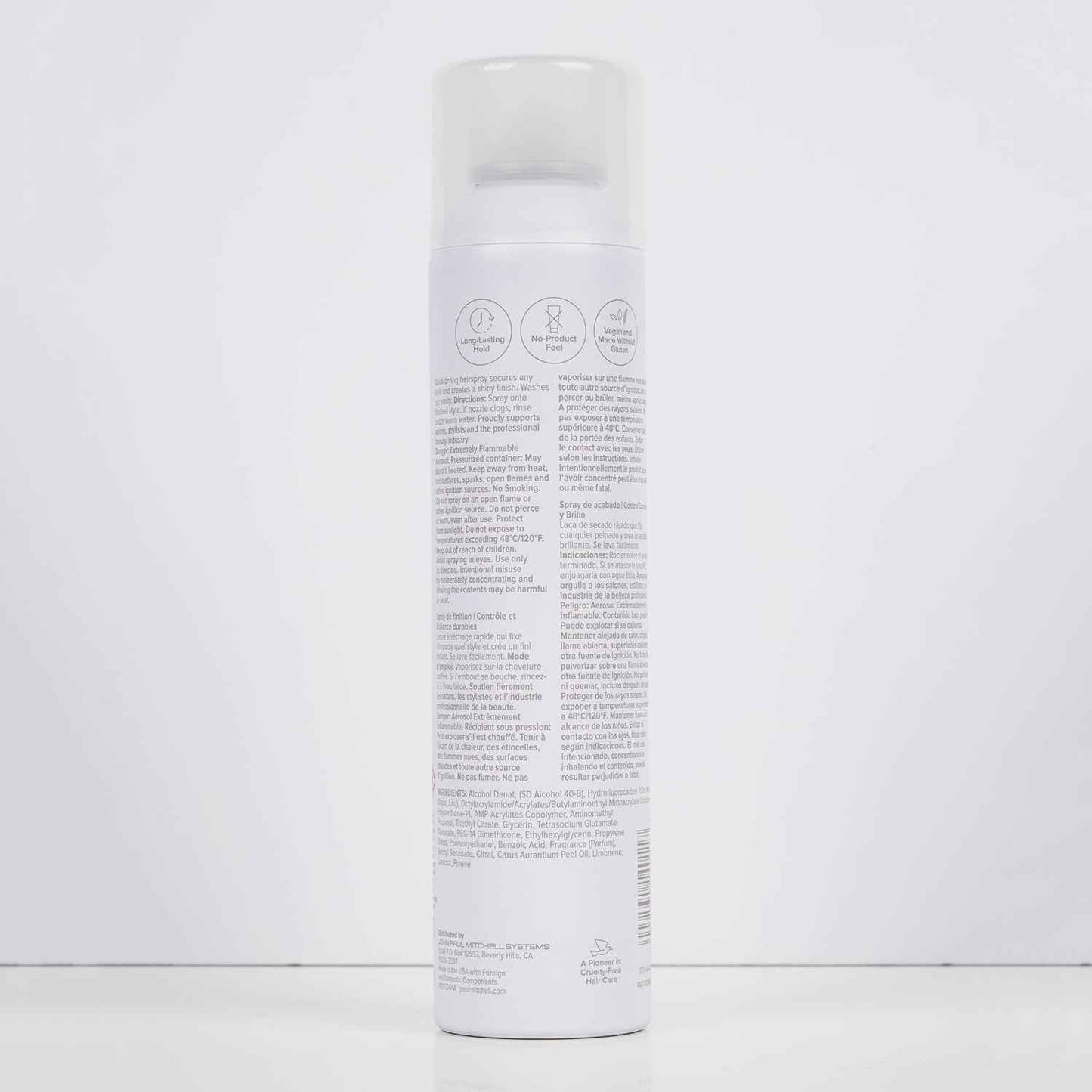 Paul Mitchell Hot Off The Press Heat Protectant, Humidity Resistance, Flexible Hold + Natural Finish, For All Hair Types
