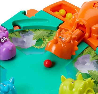 Hasbro Gaming Hungry Hungry Hippos Dino Edition Board Game, Pre-School Game for Ages 4 and Up; for 2 to 4 Players (Amazon Exclusive)