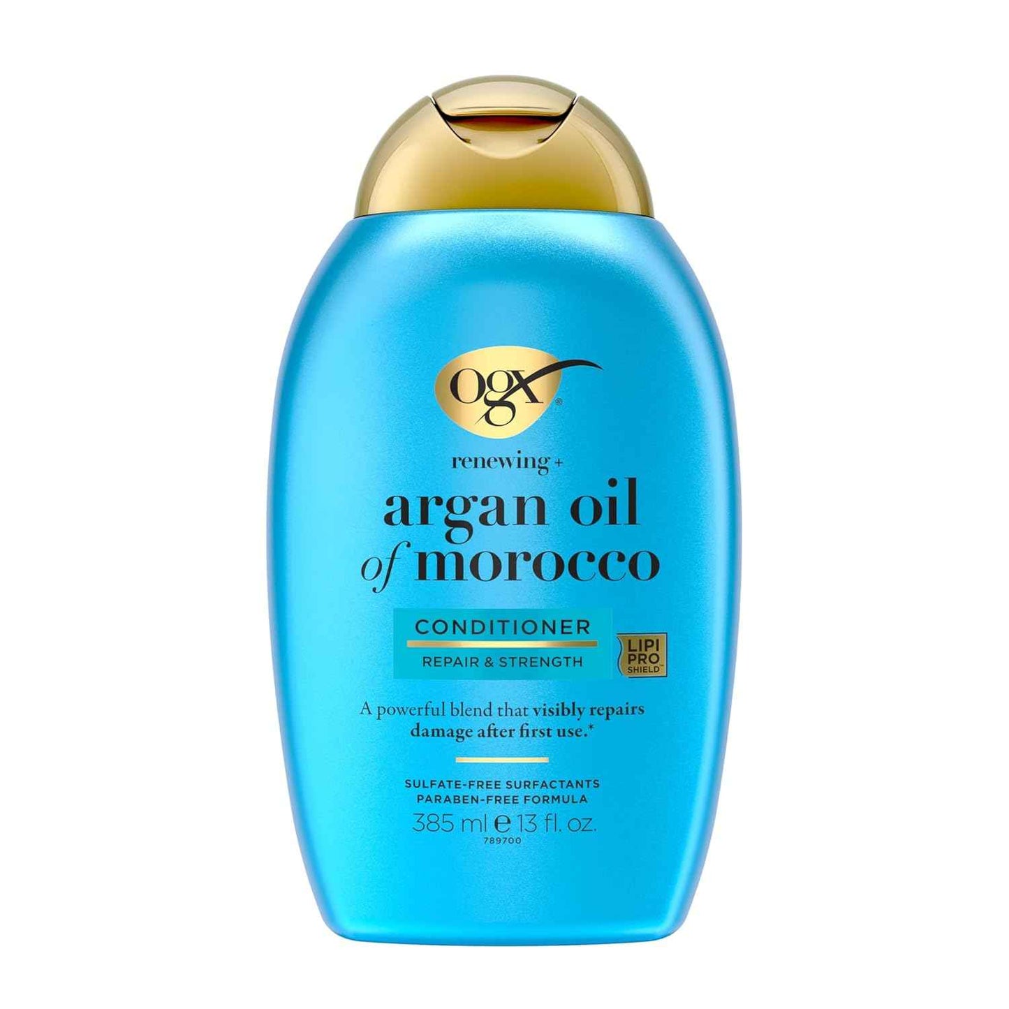 OGX Renewing + Argan Oil of Morocco Conditioner, Repair Conditioner & Argan Oil Helps Strengthen & Repair Dry, Damaged Hair, Paraben-Free, Sulfate-Free Surfactants