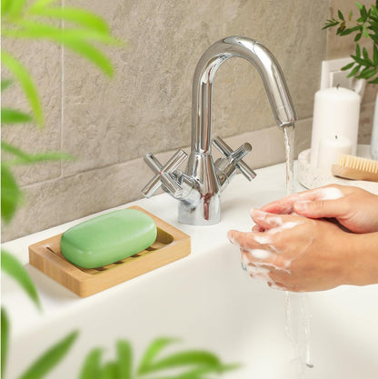 AmazerBath_Soap_Holder_Soap_Dish,_Bamboo_Soap_Dish,_2_Pack_Wood_Bar_Soap_Holder_for_Shower,_Trays_Self_Draining,_Soap_Saver_for_Shower,_Bathroom,_Kitchen(Natural_Color)