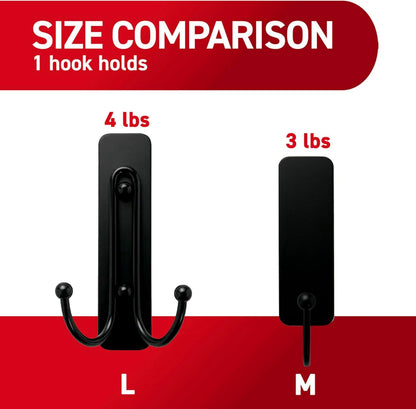 Command_Medium_Matte_Black_Wall_Hook,_2_Coat_Hooks_and_4_Strips,_Damage-Free_Hanging_with_Adhesive,_No_Tools_Great_for_Hanging_Home_Decor,_Holds_up_to_3_lb