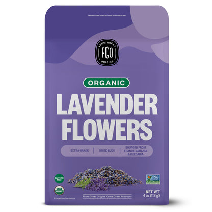 Lavender Flowers - 4 Ounce (Pack of 1)