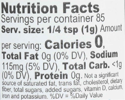 KINDERS Organic Lemon Butter Garlic Seasoning, 3.3 OZ