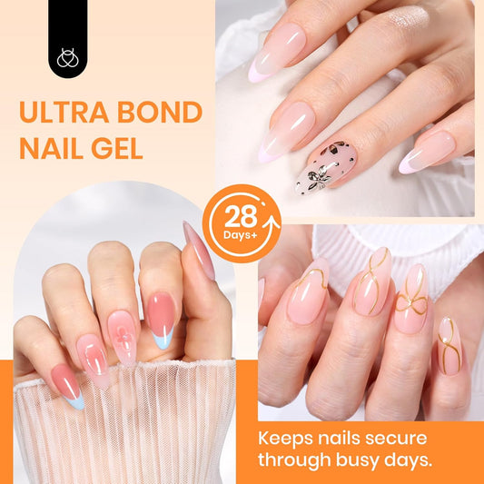 Beetles_2Pcs*20g_Solid_Nail_Glue_Gel,_Tipex_Soft_Nail_Tips_Glue_Super_Strong_for_Acrylic_Nails_Extension_Fake_Nails_Press_On_Nails,_Spring_Nail_Art,_U_V_Light_Required