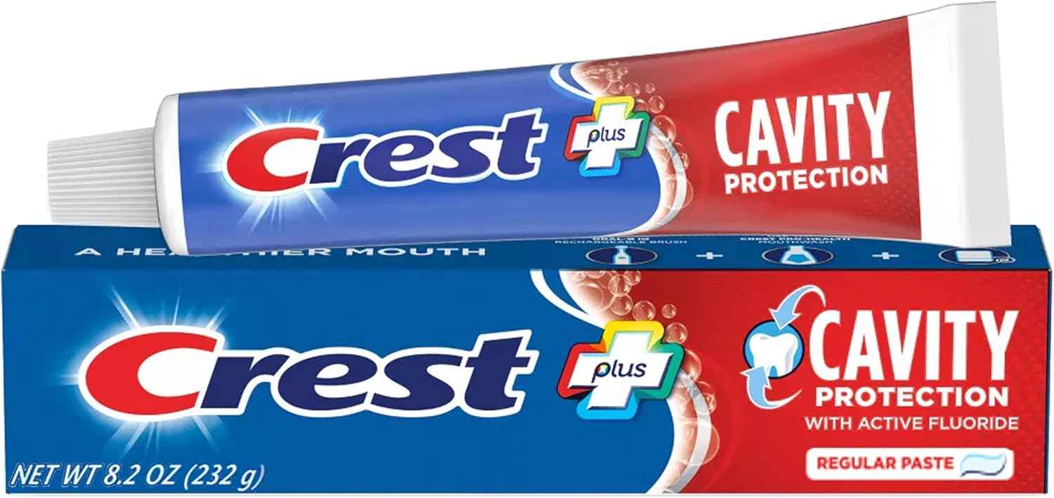 Crest Fluoride Anticavity Toothpaste, Prevents Cavities Before They Start