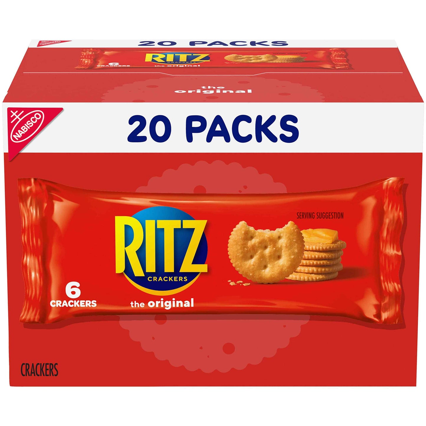 RITZ Original Crackers, Snacks for Kids and Adults, Lunch Snacks, Party Size