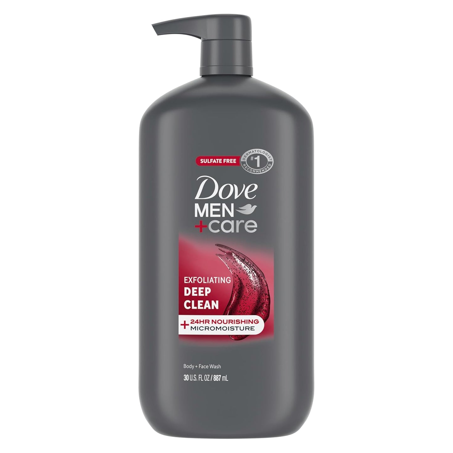 DOVE_MEN_+_CARE_Body_and_Face_Wash_Exfoliating_Deep_Clean_for_Men,_with_24-Hour_Nourishing_Micromoisture_Technology_Body_Wash,_30_oz