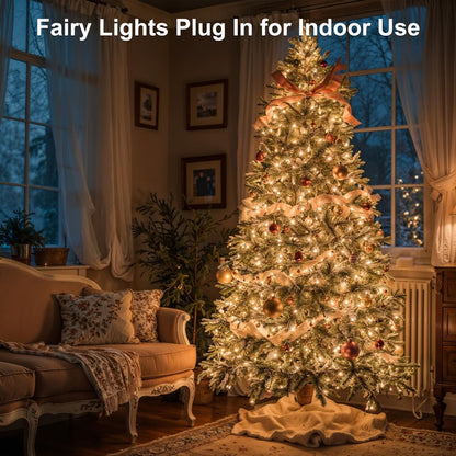 70FT_200LED_Christmas_String_Lights_Plug_in,_Outdoor_Indoor_Connectable_Twinkle_Fairy_Lights_with_Timer_and_8_Modes,_Christmas_Tree_Lights_for_Garden_Party_Wedding_Christmas_Decoration,_Warm_White