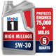 5 Quart - Full Synthetic High Mileage - 5W-30