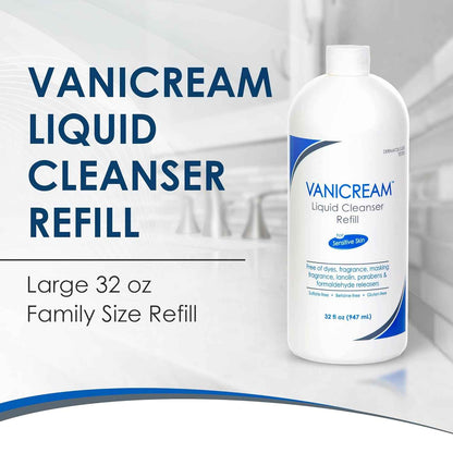 Vanicream Liquid Cleanser Refill, for Sensitive Skin