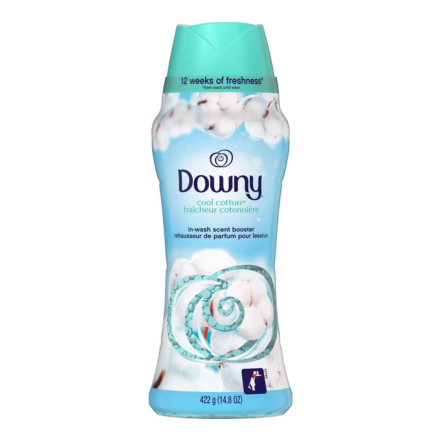 Downy Balance In-Wash Laundry Scent Booster Beads, Crisp Rain and Blue Eucalyptus scent, laundry scent beads, Long-lasting Freshness