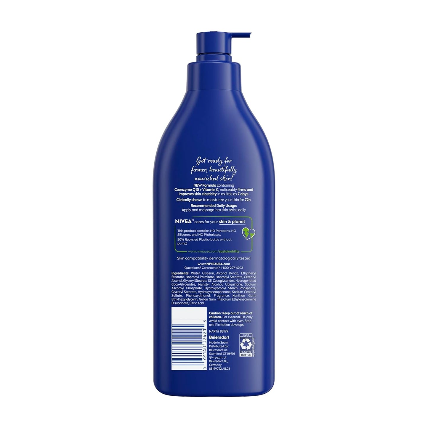 NIVEA_Nourishing_Hydration_Skin_Firming_Body_Lotion_with_Q10_and_Vitamin_C,_72-Hour_Body_Moisturizer_for_Dry_to_Very_Dry_Skin,_16.9_Fl_Oz_Pump_Bottle