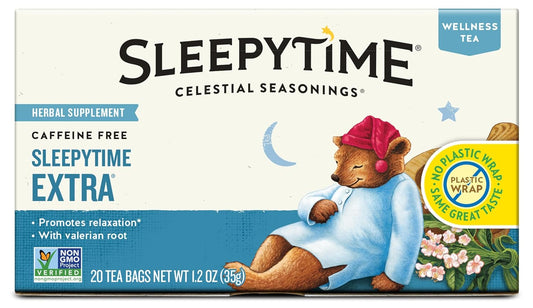 Celestial_Seasonings_Sleepytime_Extra_Herbal_Tea,_20_Tea_Bags_Box